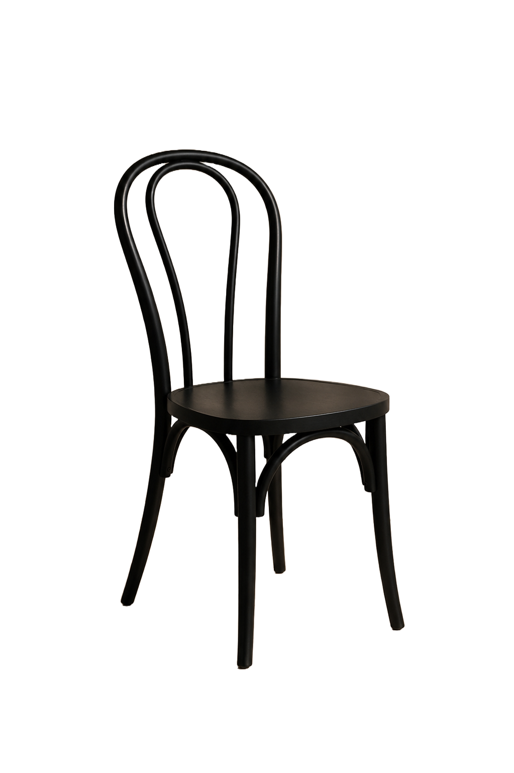 Black bentwood chair