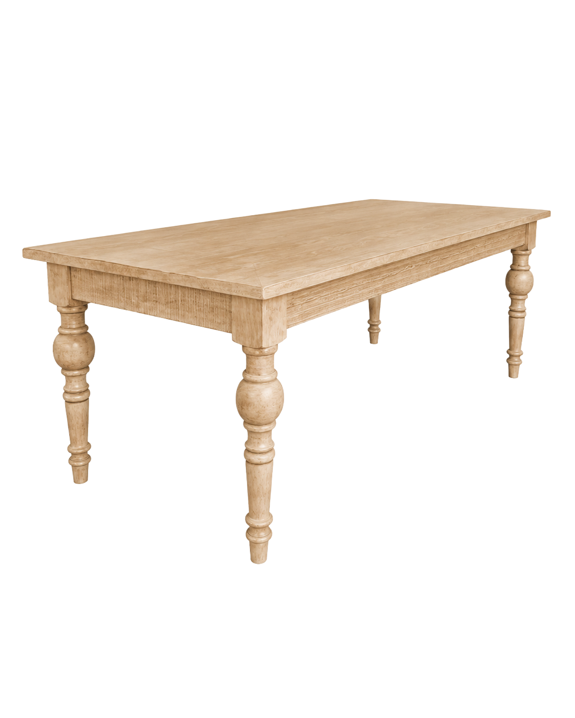 Natural 8' Farm Table