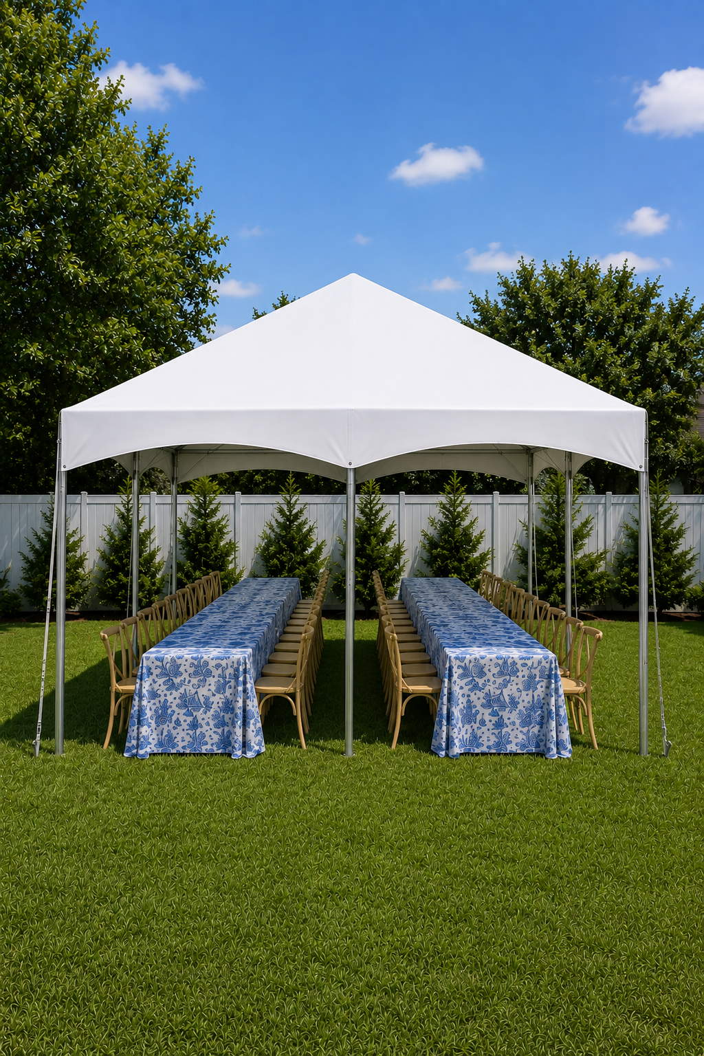 20x20 Frame Tent Bundle