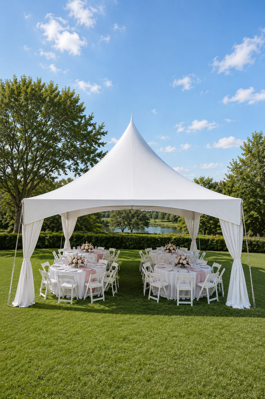 20x20 High Peak Tent Bundle
