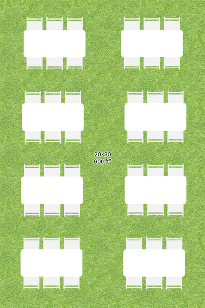 20x30 Frame Tent Bundle