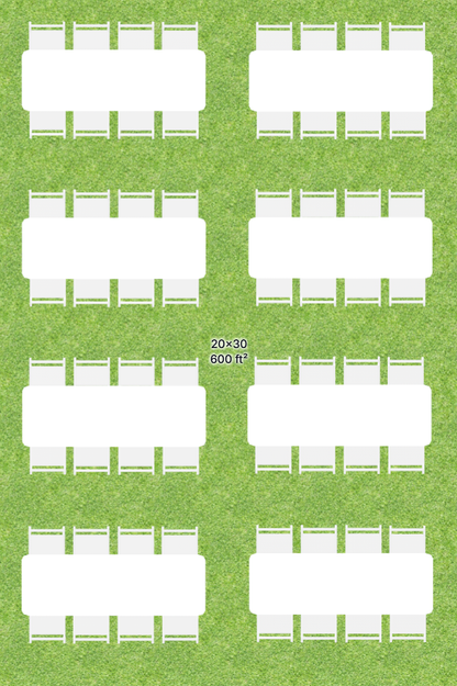 20x30 Frame Tent Bundle