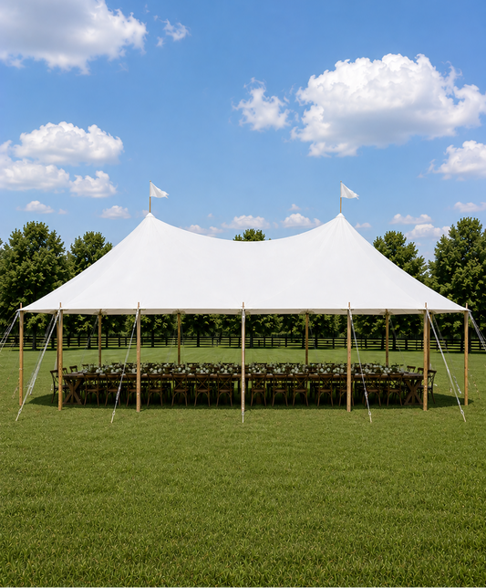 20x40 Pole Tent Bundle