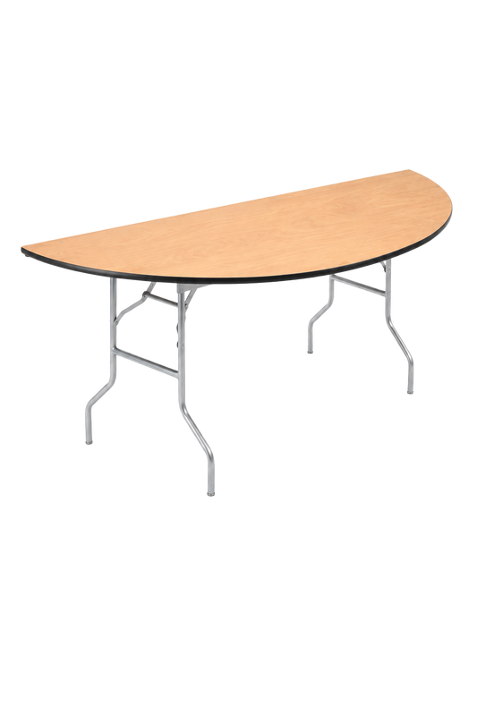 60" Half Round Sweetheart Table