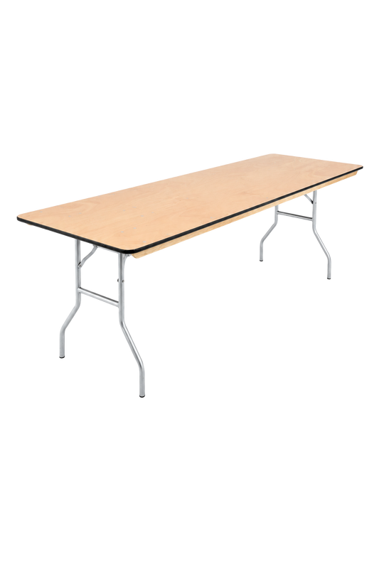 8' Rectangular Banquet Table