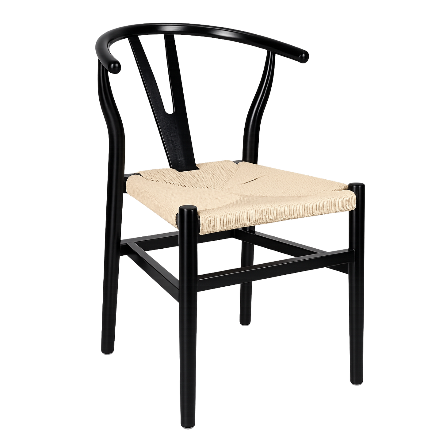 Black Wishbone Chair