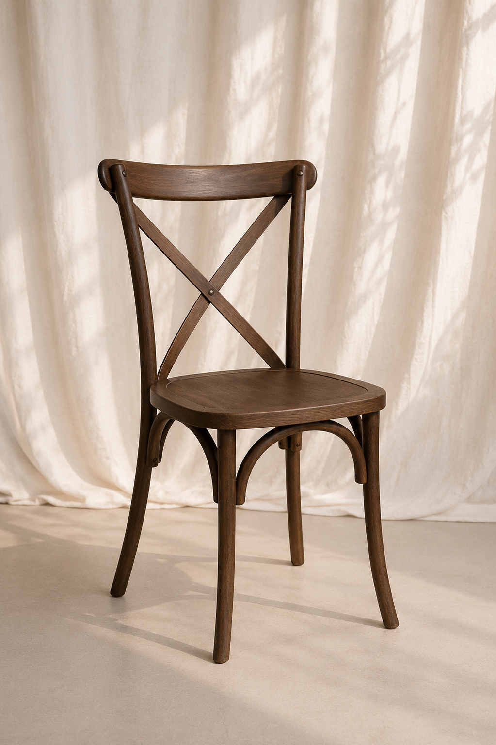 Crossback Chair - Dark Wood