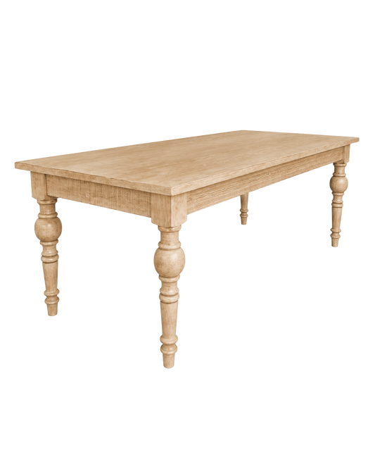 Natural 8' Farm Table