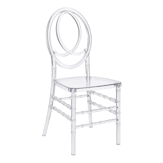 Infinity chair in clear