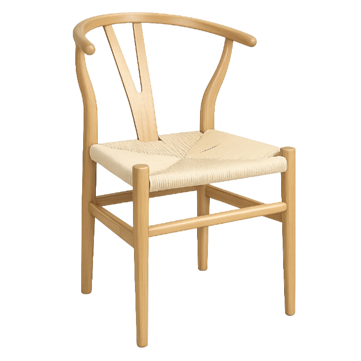 Natural Wishbone Chair